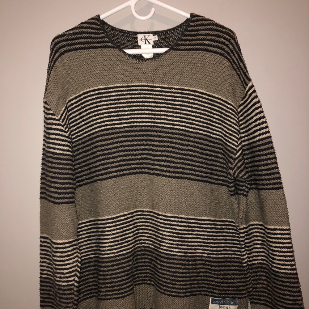 Classic Calvin Klein men’s oversize sweater sz M